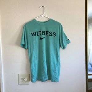 Nike LeBron Green Dri-Fit Witness T-Shirt